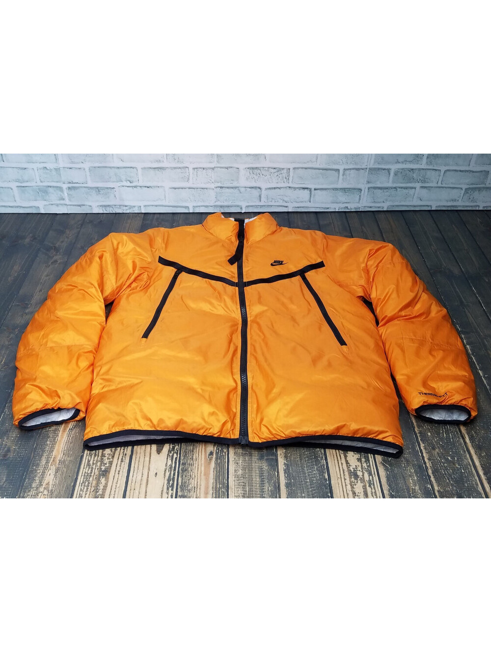 Nike Sportswear Therma-FIT Hooded Jacket Men's Size Large DD6944-736 Double Side